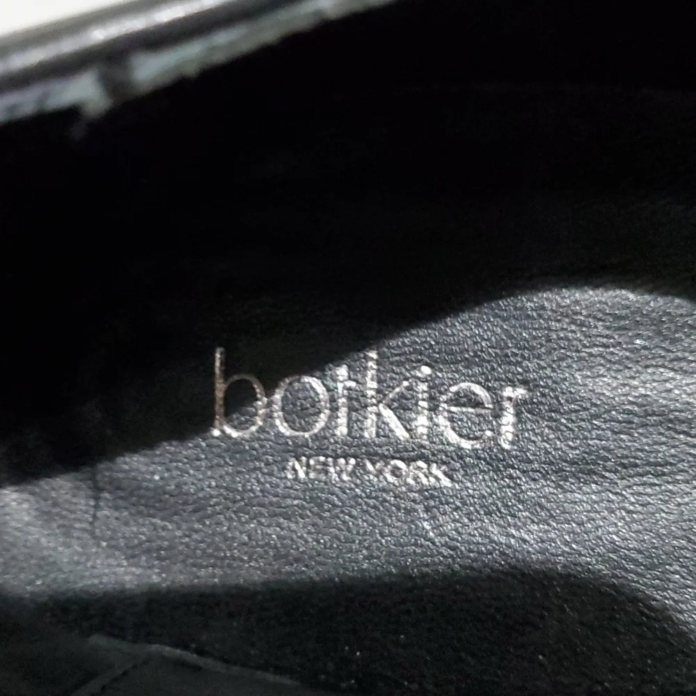 BOTKIER NEW YORK SLOAN BLACK ESPADRILLES WITH GEMS SIZE 6 1/2
